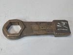 Ampco 1-1/4" Aluminum/bronze 6-POINT Striking Wrench Model WS-1808. Fixed Price $129.00.