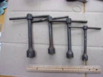 4 Vintage Williams Wrenches 969A 967D 967A 965D. Fixed Price $45.50.