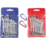 10-PIECE Small Sae Wrench Set High Carbon Steel, Chrome Plated Finish. Fixed Price $48.97.