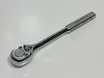 Armstrong Tools Usa Ratchet S-91 1/2" Drive Chrome Diamond Half-knurled Handle. Fixed Price $74.99.