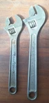Craftsman Adjustable Wrench Set. 12 -44605 & 15 -944662. Fixed Price $37.95.