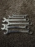 Cornwell 3PC 12 Point Short Sae Combination Wrenches 5/8, 11/16, 3/4 Usa. Fixed Price $71.50.