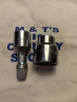 Vintage New Britain Tools 3/4" Drive 1-1/2" 12PT Standard Socket & Extension. Fixed Price $31.50.