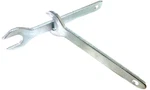 Two Milwaukee 5/8" Open End Silver Wrench. /4.5" Long. Fixed Price $14.00.
