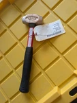 Proto J1430G 1.5 Lb Solid Brass Hammer-fiberglass Handle-non Sparking/marring. Fixed Price $55.00.