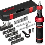 Vanpo Torque Screwdriver Set, 10 60 In-lb, 64 Pcs 1/4 Wrench Scr.... Fixed Price $59.04.