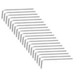 Piutouyar Hex Key Allen WRENCH,20PCS Shaped 2.5MM, Silver. Fixed Price $7.42.