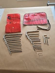 Snap Sae Standard Long L- Shaped Wrenchs 28PC,4PC Other Brands With Pouchs. Fixed Price $70.00.