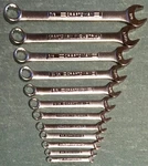 Rare 12 Piece Point Craftsman Sae Combination Wrench Set Usa Made 1/4-7/8. Fixed Price $93.99.