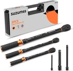 Suzume 3-PC Torque Wrench Set 72 Teeth, Dual-scale, 3% Accuracy New & Sealed. Fixed Price $99.99.