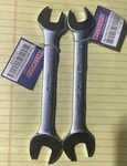 2 Pack) 16MM X 17MM Open End Wrench, Alloy Steel, Metric. Fixed Price $13.00.