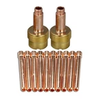 Riverweld Tig Gas Len Jumbo 995795 10N25 1/8" Sr Wp 17 18 26 Welding Torch 12PCS. Fixed Price $22.30.