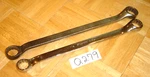 Snap-on Tools 2 Piece Sae. Offset Boxend Wrench 1-1/8 1-5/16. Fixed Price $170.00.