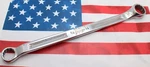 Snap-on Double Box End Wrench XV2024 ( 5/8"-3/4" ) 12 Pt Offset Made Usa. Fixed Price $18.95.