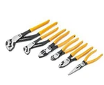 Gearwrench 6 Piece Dipped Mixed Material Plier Set - Black & Molten Orange. Fixed Price $99.99.