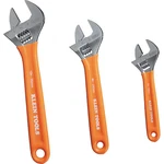 Klein Tools Extra-capacity Adjustable Wrenches, 3-PIECE. Fixed Price $24.99.
