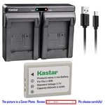 Kastar Battery Dual Charger For Originele Otb Accu Voigtlander Virtus D4. Fixed Price $15.99.