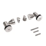 Crl RB50SPS Polished Stainless Double Arm Swivel Fitting Set For 1/2" Glass. Fixed Price $219.19.