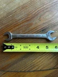 Wayne Open End Wrench 1/2" 9/16" Sae 0-810 Made In Usa SK067. Fixed Price $8.00.