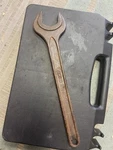 46MM Gedore Open End Wrench Din 894 Used. Germany. Fixed Price $22.00.