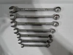 7-VINTAGE Westward Sae Combo Wrenches 3/4"-11/16"--5/8"--1/2"--3/8"--11/32"-1/4". Fixed Price $6.95.
