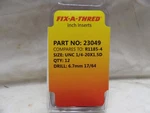 Fix-a-thred Inserts #23049 Size: Unc 1/4"-20X1.5D (pkg Of 12). Fixed Price $10.99.