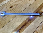 Snap-on Combination Wrench 5/8" Flank Drive Model S0EXL20. Fixed Price $12.99.