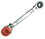 48-22-9216 Milwaukee Ratcheting Linemans Wrench 5 W/ Hammer Face Smooth. Fixed Price $125.95.