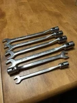Sk Flex Head Socket Wrench Combination Swivel Random Set Usa Made. Fixed Price $104.95.