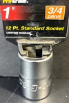3/4" Drive By 1" Size Socket 12 Point Sae Pro Grade Tools, Free Us Ship. Fixed Price $10.99.