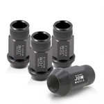Ajp Distributors 4 Piece Universal Open Pack - M12X1.5, Gunmetal. Fixed Price $53.99.