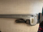 Ridgid 31100 -818 Aluminum Straight Pipe Wrench, 18-INCH Plumbing. Fixed Price $65.00.