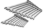 Sk Tools 19 Piece 12 Point Metric Regular Combination Chrome Wrench Set (86224). Fixed Price $335.06.