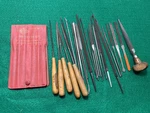 Vtg File Lot Riffles Specialty Tools Swiss Made Italy Nicholson F. Dick Needle. Fixed Price $49.00.