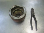 Williams 1" Drive 3" Impact Socket With Pin Hole #7-696 (shallow Modified). Fixed Price $59.99.