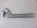 Williams 1472 Adjustable Hook Spanner 1-1/4" To 3" Machinist Lathe Wrench Usa. Fixed Price $19.95.