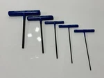 Blue-point Tools Awcg 5PC Sae 3/32"-1/4" Grip T-handle Hex Allen Wrench Set. Fixed Price $49.99.