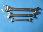 Looks Unused, Armstrong 3PC Set Metric, Double Open-end Wrench Made In Usa. Fixed Price $38.50.