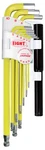 Eight Tool TLC-S9NPYE Taper Head Hex Key Set Of Pcs. Includes Cheater Bar. Fixed Price $64.50.