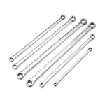 6-PIECE Extra Long Double Box End Wrench Set Chrome Vanadium Steel ... Fast Ship. Fixed Price $49.70.