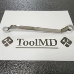 Snap-on Tools Usa New 11/16" & 13/16" Sae 60 Deep Offset Box Wrench XO2226. Fixed Price $96.00.
