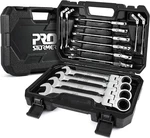 14-PIECE Metric Flex-head Ratcheting Wrench Set, 6-19MM Combination. Fixed Price $83.78.