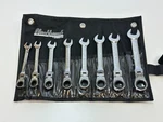 New Blackhawk By Proto 8PC Metric 10-17MM Flex Head Ratcheting Wrench Set Nos. Fixed Price $109.95.