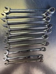 Cornwell Piece Metric Combination Wrench Set, 12-POINT 10MM Through 19MM. Fixed Price $100.00.