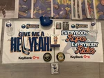 Buffalo Sabres Stanley Cup Playoffs Super Fan Kit! Rally Towels Pins. Fixed Price $100.00.