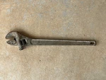 J.h. Williams & Co 24" Adjustable Superjustable Wrench AP-24 Vintage Made Usa. Fixed Price $124.99.