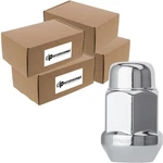 Chrome 1/2-20 Lug Nuts Closed End Bulge 19MM Hex 1.4" Tall Case Of 400. Fixed Price $392.00.