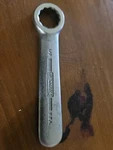 Williams 1/2" Engineer's Wrench No. 1601 Single End Box Superrench Rare. Fixed Price $13.00.