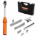Hot/ Click Torque Wrench SET,1/4"DRIVE,20-240 Lbf-in 2.3-27.1N.M,DUAL-DIRECTI. Fixed Price $62.71.