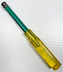 Snap-on Tools ND111 11/32" Yellow Hard Handle Nut Driver Usa. Fixed Price $13.45.